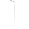 QLA Bent PEEK Cannula Compatible with Agilent, VanKel, and Varian Dissolution Apparatus, Thru Head Mount, 15"L, 1/8" OD; PEEK Luer Lock