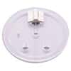 QLA Hinged Cover for Stationary Basket, Clear, with Extra Hole; for Distek Baths