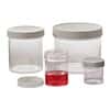 Qorpak 3811 Wide-Mouth Sample Containers, Polystyrene (PS), 60 mL
