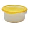 Rubbermaid 5723 WHITE Storage Containers with Handle, White HDPE, 6 quart