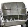 Replacement tooth feed, for dry material