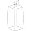 Saint Gobain STERILE CONTAINER 100L 3 PORT 10/PK