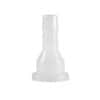 Saint Gobain Pure-Fit® SIB® Sanitary to Hose Barb Fitting, Straight Adapter, Polypropylene, 3/4" Mini x 3/8"; 25/Pk