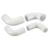 Sani-Tech® T Sanitary Fitting, 90° Elbow, Polypropylene, 1" Ladish Tri-Clamp; 1/Each
