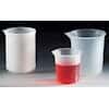 Scienceware 26214-0000 Tapered Polypropylene Beaker, 400 mL