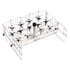 SP Hotpack Spindle Rack Set for Glassware Washer, Half Upper and Full Lower Spindle Racks