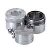 Spex SamplePrep Round-Ended Stainless Steel Vial Set