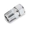 Superlok USA Male Connector, 1/16" O.D. X 1/8" NPT(M),Stainless Steel; 1/Each