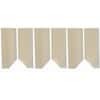 Sweep Blade, Silicone-molded, package of 6