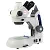 Swift Optical SM105T-C Stereozoom Microscope, LED, Trinocular, 10X to 30X Zoom; Rechargeable
