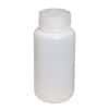 Thermo Scientific Nalgene BPC3430 HDPE Wide-Mouth Level 3 Uncertified Natural Color Bottle, Round, Not Preserved, 1000 mL; 12/CS
