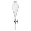 Thermo Scientific Nalgene 4301-0500 Funnel, separatory, FEP, 500 mL, 1/pk