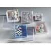Thermo Scientific Nalgene 5055-5015 PC Storage Box, 64 x 1.5 mL Vials; 4/Pk