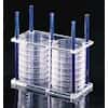 Thermo Scientific Nalgene 5922-0024 Petri Dish Rack, Acrylic, Hold 24 x 100 mm Dishes