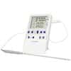 Traceable Extreme-Accuracy Digital Thermometer, 37°C; 1 Stainless Steel Probe