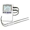 Traceable High-Accuracy Fridge/Freezer Thermometer; 2 Stainless Steel Probes