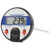 Traceable Jumbo-Display Dial Thermometer, ±0.3°C Accuracy at Tested Points; 1 Piercing-Tip Probe