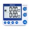 Traceable Flashing LED Big-Digit Timer; Dual-Channel