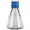 TriForest FBC1000S Baffled-Base Sterile Erlenmeyer Shaker Flask, 1000 mL, PP, packs of 6, 24/CS