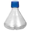 TriForest FBC3000S Baffled-Base Sterile Erlenmeyer Shaker Flask, 3000 mL, PP, packs of 3, 12/CS