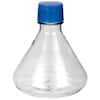 TriForest FPC3000S Flat-Base Sterile Erlenmeyer Shaker Flask, PC, 3000 mL; 12/CS