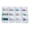 TrippNT 50060 16-Slot Drawer Organizer, 17.5"L x 19.5"W x 2.75"H; 1/Pk