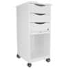 TrippNT MRI Core SP Lab Storage Cart with Drawers, White