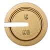 Troemner 9694T 5kg, 6" Dia, Metric Slotted Weights, with Traceable Certificate