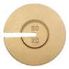 Troemner 9698 20kg, 10-1/4" Dia Metric Slotted Weights