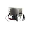 Troemner 974037 Wall Bracket with secure message and safety chain, Gas Cylinder Clamp