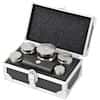 Troemner TW-5 5 lb to 1/32 oz, Class F Stainless Steel Test Weight Set; 14 pieces
