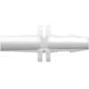 Value Plastics Luer to Hose Barb Fitting, Straight Adapter, Polypropylene, Male Luer Slip x 200 Series Barb, 1/8" ID; 25/Pk