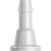 Value Plastics Fitting, Sanitary to 600 Series Barb Adapter, Straight, Polypropylene, Mini 3/4" Sanitary x 3/8" ID; 100/Pk