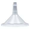 Value Plastics Fitting, Sanitary to 600 Series Barb Adapter, Straight, Polypropylene, 1-1/2" Sanitary x 1/4" ID; 100/Pk