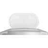 Value Plastics Sanitary Fitting, Straight Adapter, Polypropylene, 1-1/2" Sanitary x Cap; 100/Pk