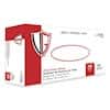 Vanguard Safety Powder-Free Vinyl Exam Gloves, 4 mil, Clear, Medium; 1000/CS