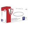 Vanguard Safety Powder-Free Vinyl Exam Gloves, 4 mil, Clear, Large; 1000/CS