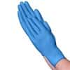 Vanguard Safety Latex Unlined Gloves, 13 mil, 13" Cuff, Blue, Large; 144/CS
