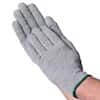 Vanguard Safety R18G48 A4 HPPE Uncoated Cut Resistant Work Gloves, Gray, Medium; 24 Pairs/CS