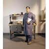 VF Workwear Shop Coat, Wrinkle-Free, Snap Closures, 43.75"L, X-Large