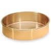 W.S. Tyler 8526 Receiving Pan for 12" Brass Bottom Sieves, Full Height