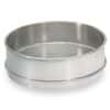 W.S. Tyler 8534 Receiving Pan with Fitted Rim for Nesting 12" SS Full-Height Sieves