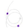 Watson-Marlow PVC 3-Stop Pump Tubing, 2.79 mm, Purple/White; 12/Pk