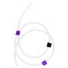 Watson-Marlow Silicone 3-Stop Pump Tubing, 2.29 mm, Purple/Black; 6/Pk