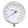 Weksler EA14-K Contrator's Pressure Gauge, 30" Hg to 100 psi, 1/4" NPT(M)