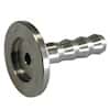 Welch Hose Connector, Stainless Steel, 1/4" ID