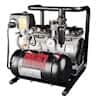 Werther C120 TC Ultra-Quiet Oilless Air Compressor, 1.25 cfm/0.93 gal Tank; 115V