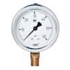 Wika 213.53DW 2 NSF-Certified Pressure Gauge, 0 to 60 PSI, 1/4" NPT(M) Connection, Glycerin Fill