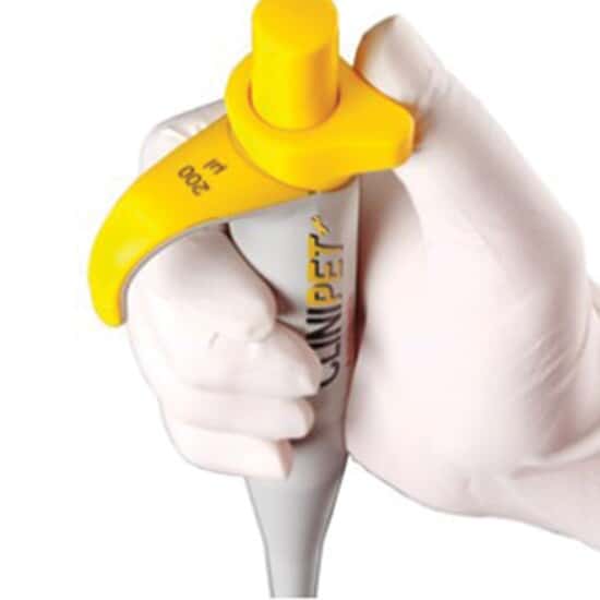 HTL 2224 Clinipet Series CP60 Fixed-Volume Pipettor, Yellow; 60 µL