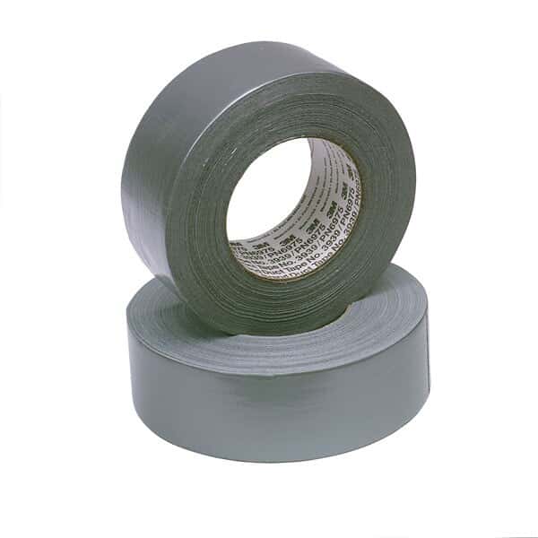 3M 70006250156 3939 Value Duct Tape, Silver, 2.83" W; 50 yd/RL, 1 RL